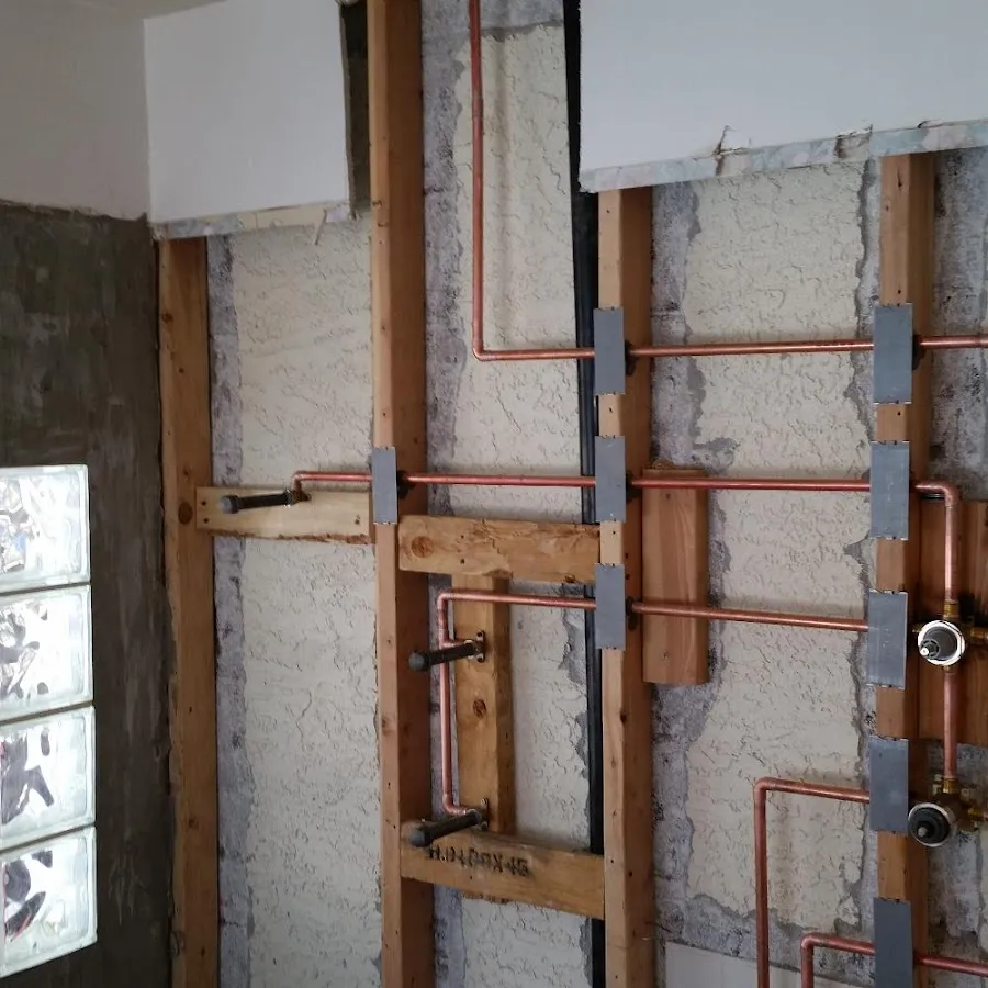 Copper pipe installation for Burst Pipe Repair in SeaTac